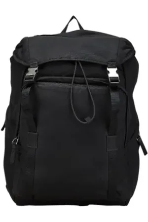 Prada Pre-owned, Dame, Sort, ONE SIZE, Nylon, Pre-owned nylon prada-tasker