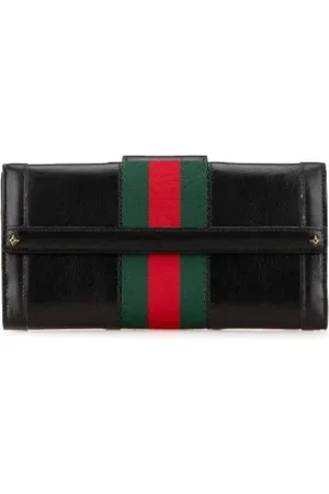 Gucci Pre-owned, Herre, Sort, ONE SIZE, Læder, Pre-owned Laeder punge