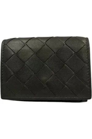 Bottega Veneta Pre-owned, Herre, Sort, ONE SIZE, Læder, Pre-owned Laeder punge