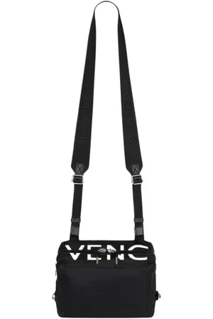 Givenchy Taske, Herre, Sort, ONE SIZE, Uld, Logo Crossbody Taske til Mænd