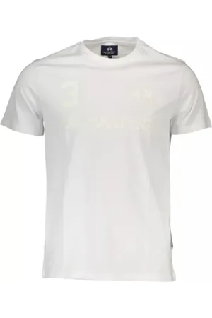 La Martina Top, Herre, Hvid, 3XL, Bomuld, Hvid Bomulds T-shirt