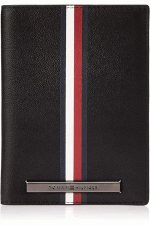 Tommy Hilfiger Tilbehør, Herre, Sort, ONE SIZE, Læder, Pascover & Kortholder Sæt