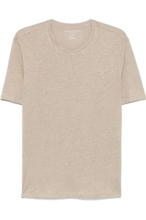 Majestic Top, Herre, , L, Linned, T-shirt med linnedblanding