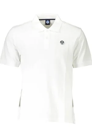 North Sails Top, Herre, Hvid, XL, Bomuld, Hvid Bomuld Polo Skjorte
