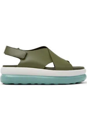 Camper Sko, Dame, Grøn, 38 EU, Læder, Grøn Flota Up Sandaler