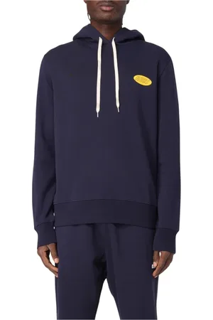 Autry Sweathshirts & Hoodies, Herre, Blå, L, Bomuld, Blå Logo Hoodie til Mænd