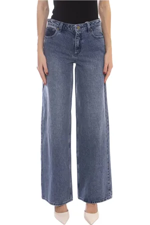 Michael Kors Jeans, Dame, Blå, 2XS, Uld, Damer Stilfulde Bukser Union Vask