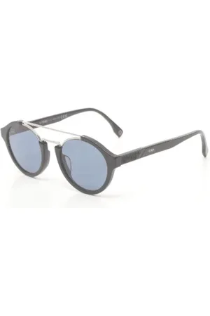 Fendi Pre-owned, Dame, Sort, ONE SIZE, Pre-owned Plast solbriller