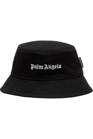 Palm Angels Tilbehør, unisex, Sort, M, Sort Off Bucket Hat
