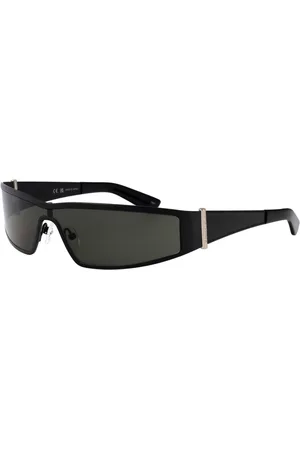 Alexander McQueen Tilbehør, unisex, Sort, ONE SIZE, Uld, Stilfulde solbriller til modebevidst look