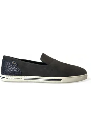 Dolce & Gabbana Sko, Herre, Blå, 41 EU, Læder, Loafers