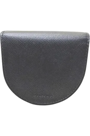 Prada Pre-owned, unisex, Sort, ONE SIZE, Tyl, Pre-owned Laeder punge