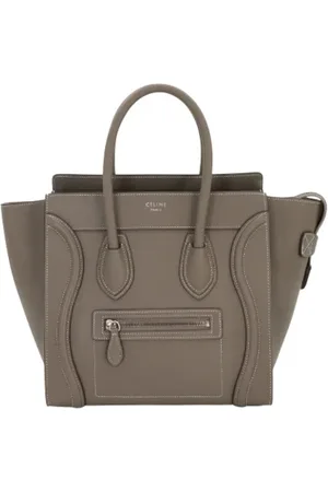 Céline Pre-owned, Dame, , ONE SIZE, Tyl, Pre-owned Laeder celine-tasker