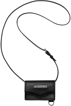 Jacquemus Taske, Herre, Sort, ONE SIZE, Læder, Blå Læder Pung