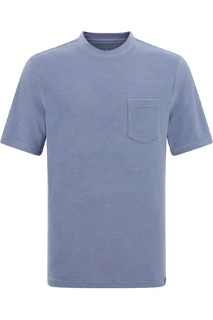 Boggi Milano Top, Herre, Blå, S, Bomuld, Bomuld/Nikon T-shirt
