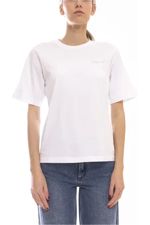 Dsquared2 Top, Dame, Hvid, M, Hvid Kvinders T-shirt 100