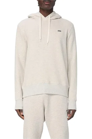 Autry Sweathshirts & Hoodies, Herre, Grå, M, Bomuld, Grå Hoodie til Moderne Mænd