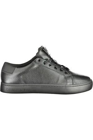 Calvin Klein Sko, Herre, Sort, 44 EU, Polyester, Sort Polyester Sneaker