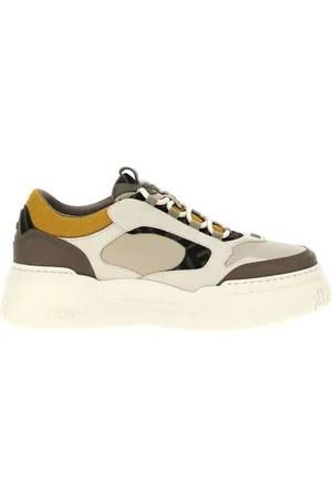 Fendi Sko, Herre, Brun, 40 EU, Uld, Brun Sneakers med FF Detalje