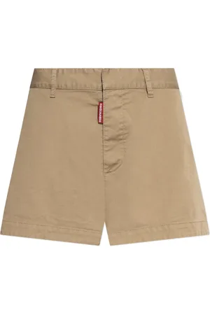 Dsquared2 Shorts, Dame, Grøn, XS, Bomuld, Shorts kapsel Summer Lovers