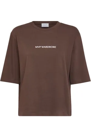 MVP Wardrobe Top, Dame, Brun, M, Bomuld, Soil T-Shirt