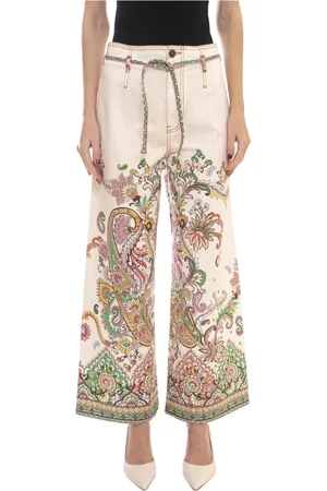 Etro Jeans, Dame, Flerfarvet, W26, Uld, Fantasy Kvinders Jeans