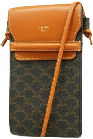 Céline Pre-owned, Dame, Sort, ONE SIZE, Tyl, Pre-owned Stof celine-tasker