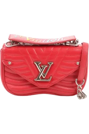 LOUIS VUITTON Pre-owned, Dame, Rød, ONE SIZE, Uld, Pre-owned Laeder hndtasker