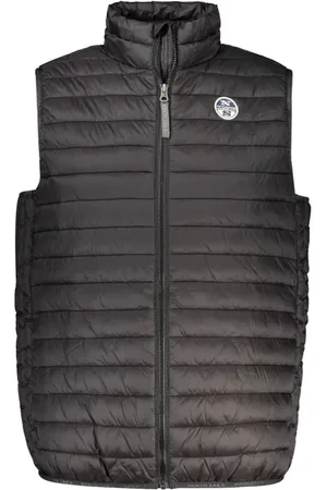 North Sails Jakke, Herre, Sort, 2XL, Sort Polyamidjakke med lynlås
