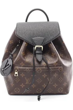 LOUIS VUITTON Pre-owned, Dame, Brun, ONE SIZE, Uld, Pre-owned Canvas rygsaekke