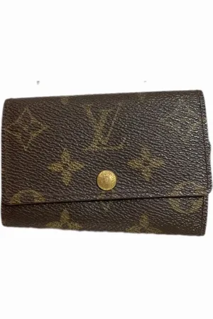 LOUIS VUITTON Pre-owned, Dame, Brun, ONE SIZE, Tyl, Pre-owned Canvas ngleholdere