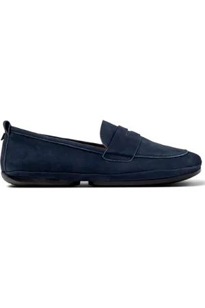Camper Sko, Dame, Blå, 39 EU, Blå Slip-On Mokkasin Moderne Design