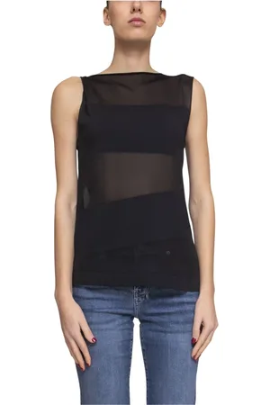 LIVIANA CONTI Top, Dame, Sort, S, Sort Jersey Sweater til Kvinder