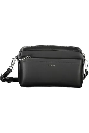 Calvin Klein Taske, Dame, Sort, ONE SIZE, Uld, Sort Dame Håndtaske Urban Chic Stil