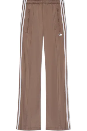 adidas Bukser, Dame, Brun, XL, Polyester, Bukser med logo