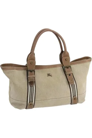 Burberry Pre-owned, Dame, , ONE SIZE, Tyl, Pre-owned canvas håndtasker