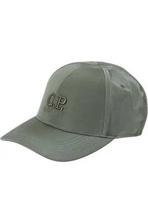 C.P. Company Tilbehør, Herre, Grøn, ONE SIZE, Uld, Grøn Baseballkasket Stilfuldt Tilbehør