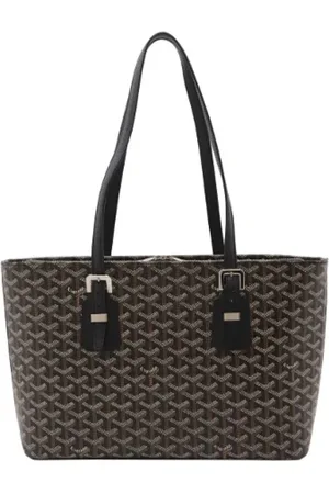 GOYARD Pre-owned, Dame, Brun, ONE SIZE, Tyl, Pre-owned Canvas totes