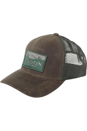 Filson Tilbehør, Herre, Grøn, ONE SIZE, Uld, Holdbar Grøn Trucker Hat