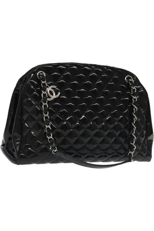 CHANEL Pre-owned, Dame, Sort, ONE SIZE, Uld, Pre-owned Laeder skuldertasker