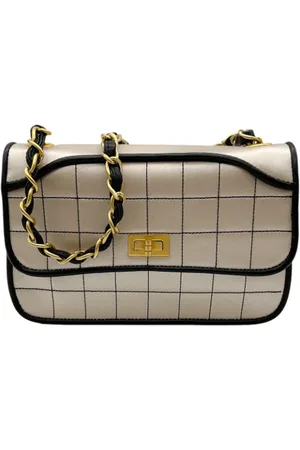 CHANEL Pre-owned, Dame, , ONE SIZE, Tyl, Pre-owned canvas håndtasker