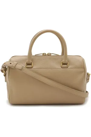 Saint Laurent Pre-owned, Dame, , ONE SIZE, Uld, Pre-owned Laeder hndtasker