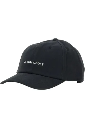 Canada Goose Tilbehør, Herre, Sort, ONE SIZE, Bomuld, Sort Baseball Cap til Mænd