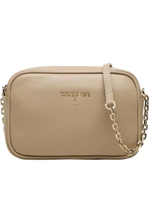 Patrizia Pepe Taske, Dame, , ONE SIZE, Uld, Hammered Leather Crossbody Mini Bag