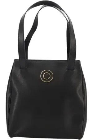 Céline Pre-owned, Dame, Sort, ONE SIZE, Tyl, Pre-owned Laeder celine-tasker