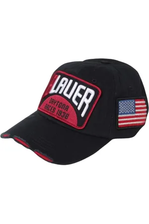 Blauer Tilbehør, Herre, Sort, ONE SIZE, Baseball Cap med Broderet Logo