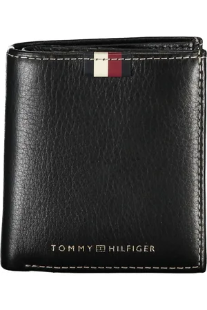 Tommy Hilfiger Tilbehør, Herre, Sort, ONE SIZE, Uld, Herre Pung Sort Kontrast Logo