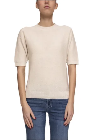 Fabiana Filippi Strik, Dame, , M, Uld, Vanilla Dame Sweater