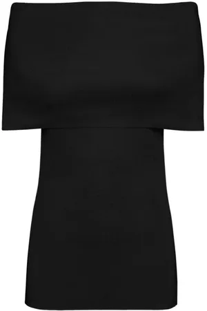 MVP Wardrobe Top, Dame, Sort, S, Vanessa Knit Shirt