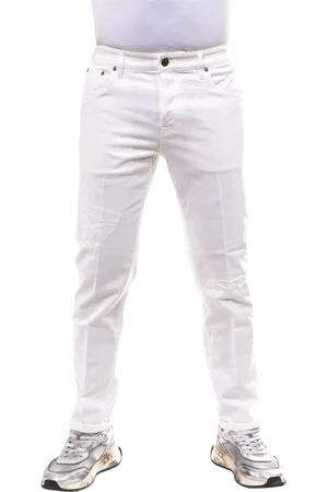 PT Torino Bukser, Herre, Hvid, W35, Denim, Reggae Denim Bukser til Mænd